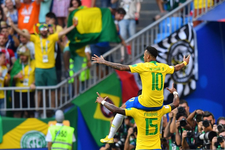 Brasil vs Mexico - Copa del Mundo - Rusia 2018