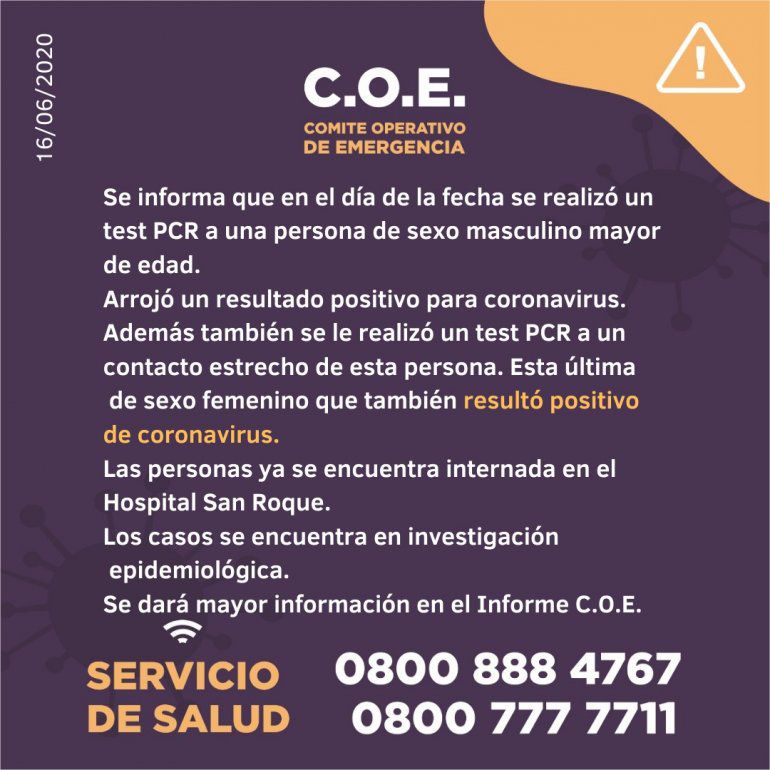 Informe COE