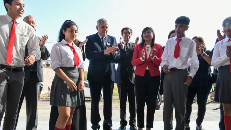 Inauguracion colegio Morales