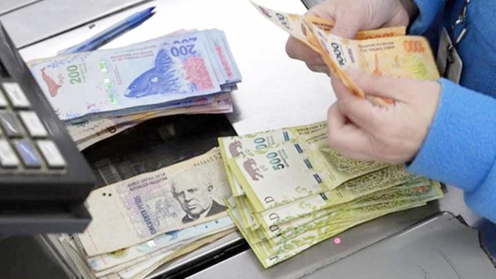 Pago de sueldos de abril