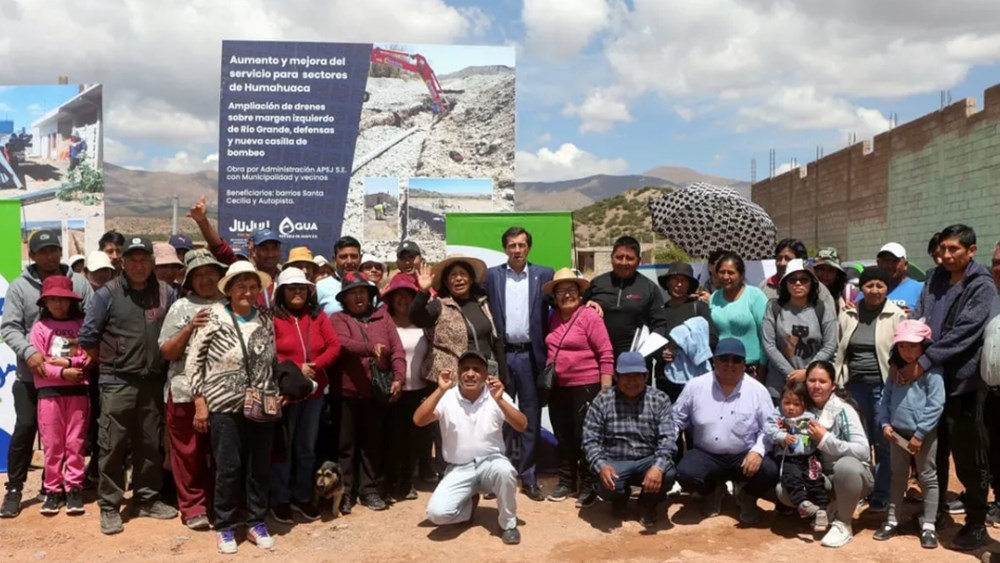 Más agua potable para Humahuaca