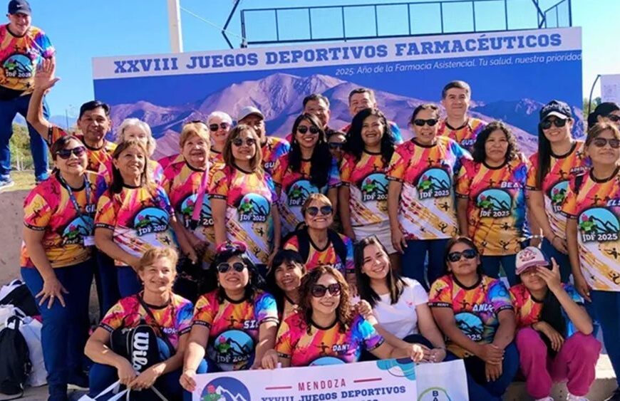 Brillante debut del Colegio Farmacéutico de Jujuy en los Juegos Deportivos Mendoza 2025