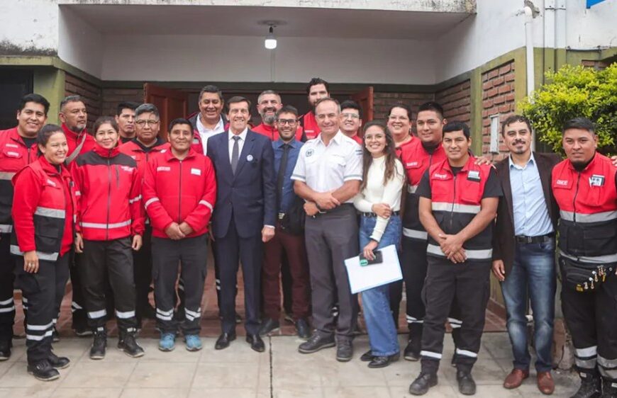 Inauguraron una nueva base del SAME 107 en El Carmen