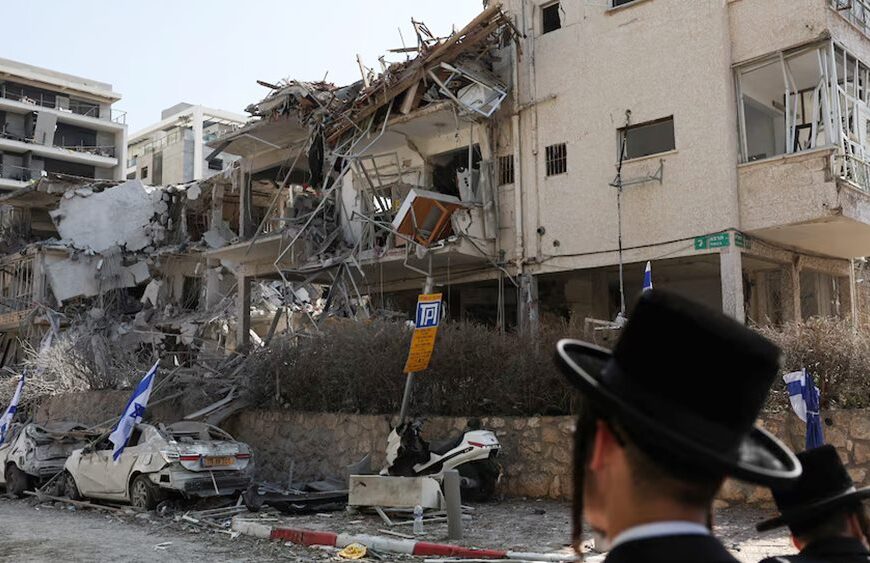 Misil en Israel