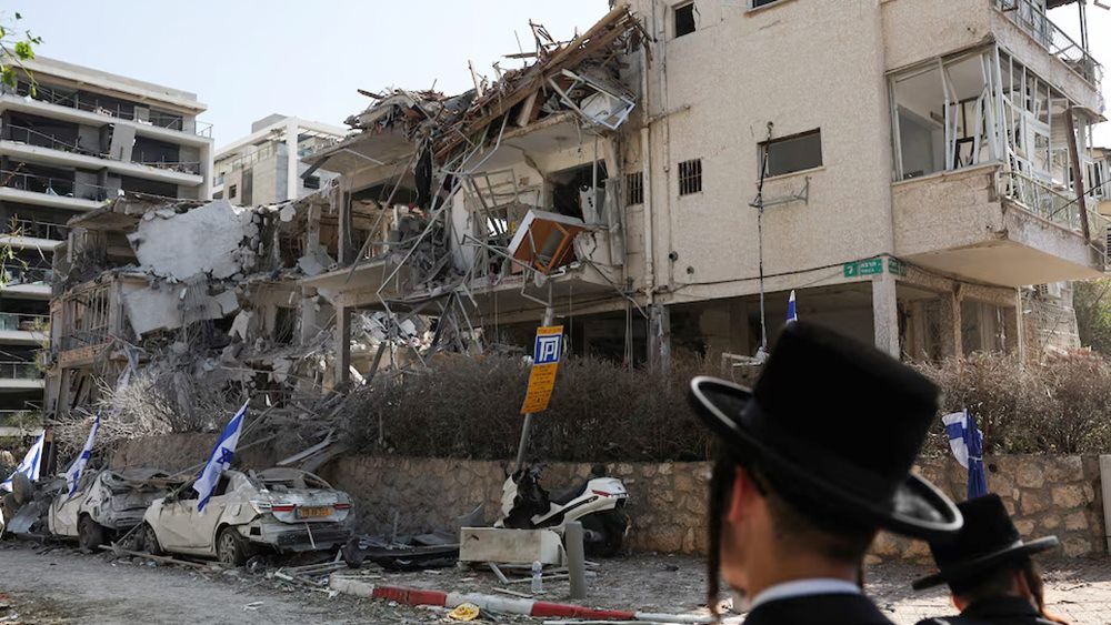 Misil en Israel