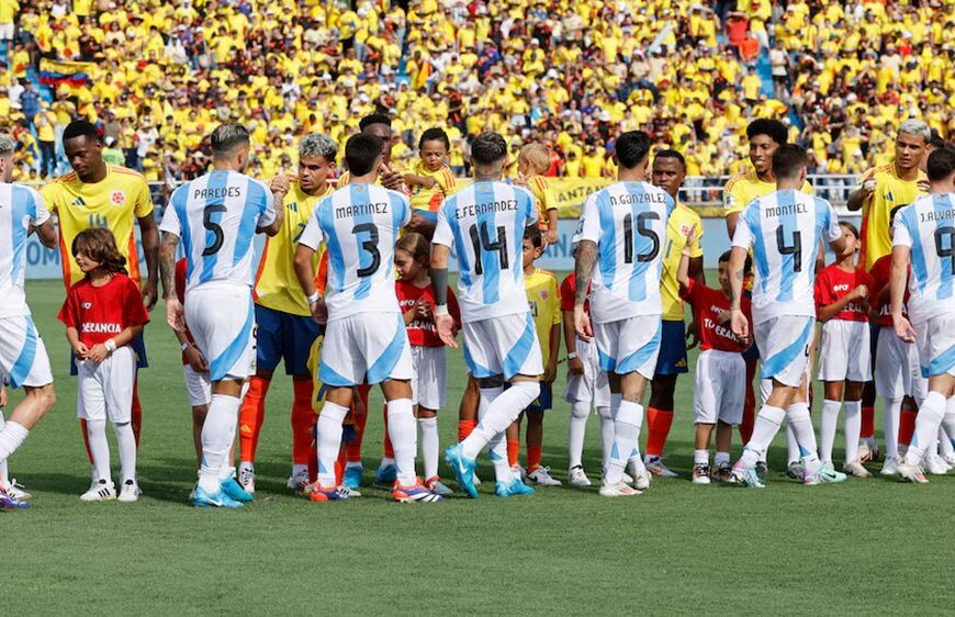Esta noche, Argentina recibe a Colombia por las Eliminatorias al Mundial 2026