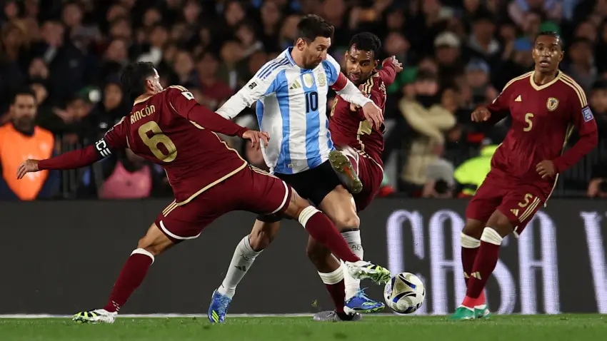 Lionel Messi contra Venezuela