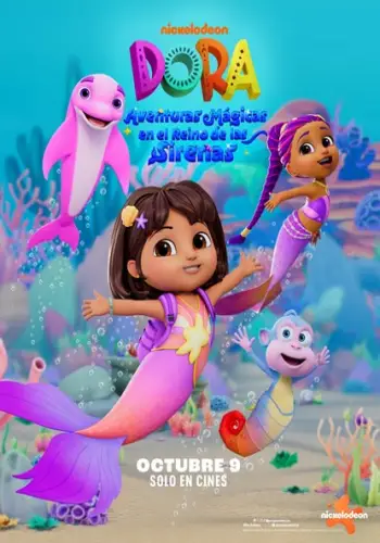 Dora aventuras mágicas en el reino de las sirenas (poster)