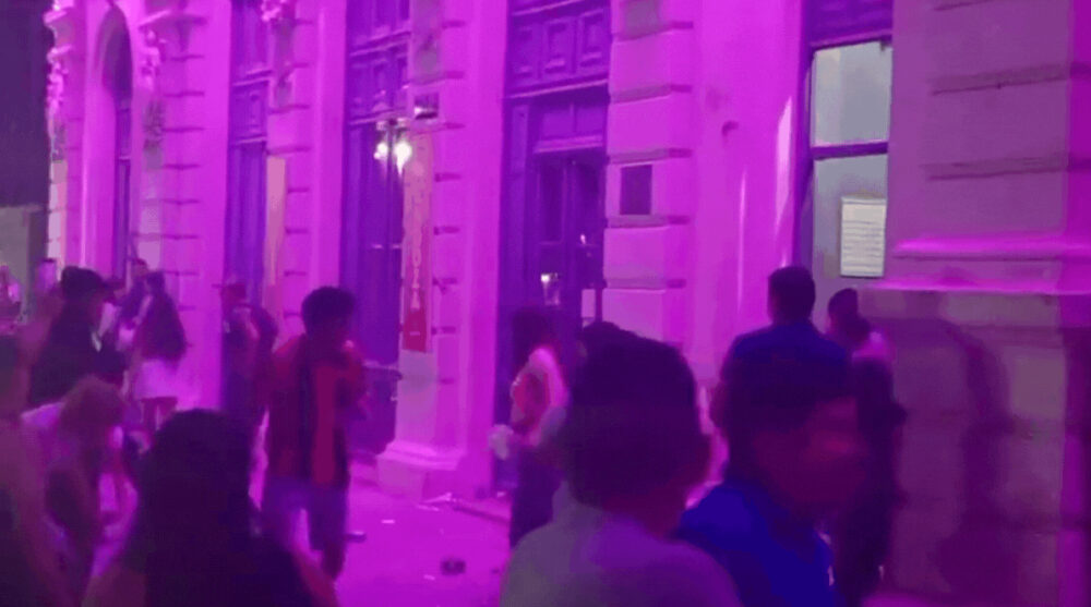 Vandalimos Centro Cultural Manuel Belgrano