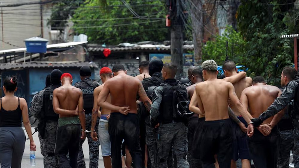 Detenidos en Rio de Janeiro