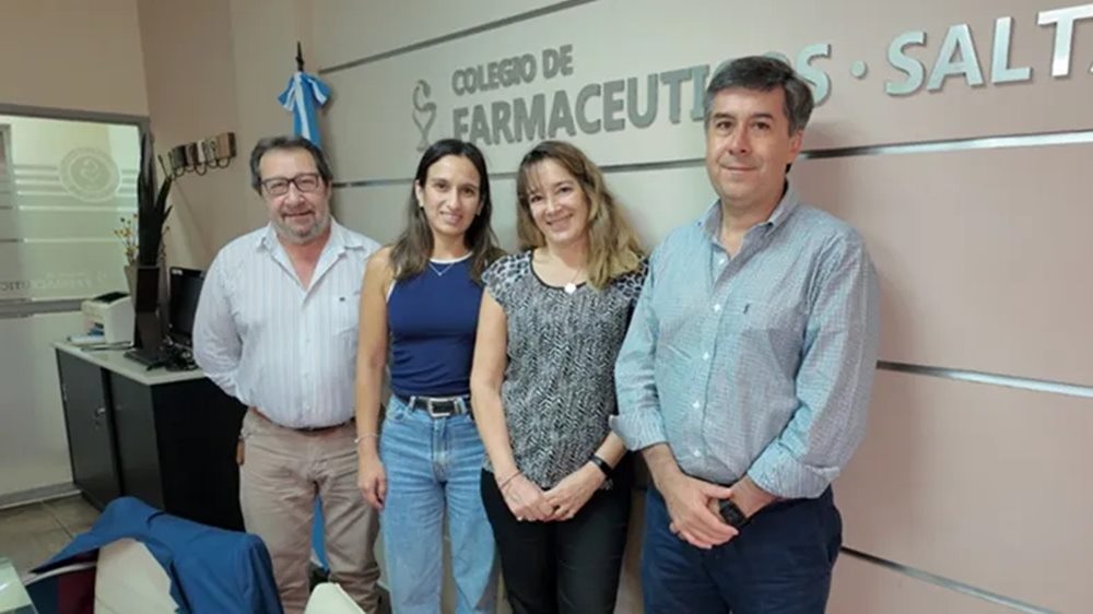 Farmacéuticos de Jujuy y Salta acuerdan acciones conjuntas