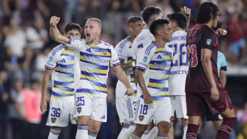 Boca volvió al triunfo con una goleada ante Lanús por el Apertura 2026