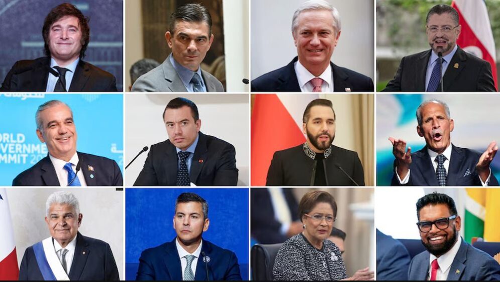 Mandatarios americanos