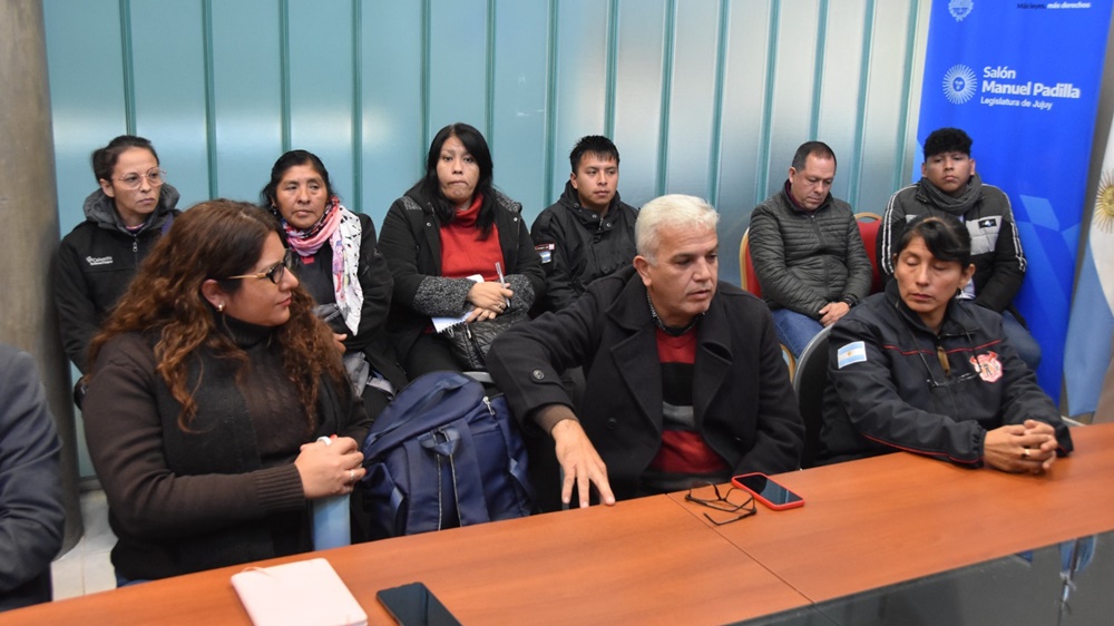Bomberos voluntarios de Jujuy