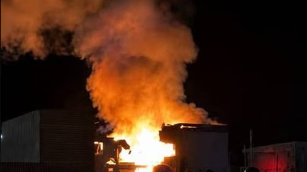 Explosión en Santa Cruz
