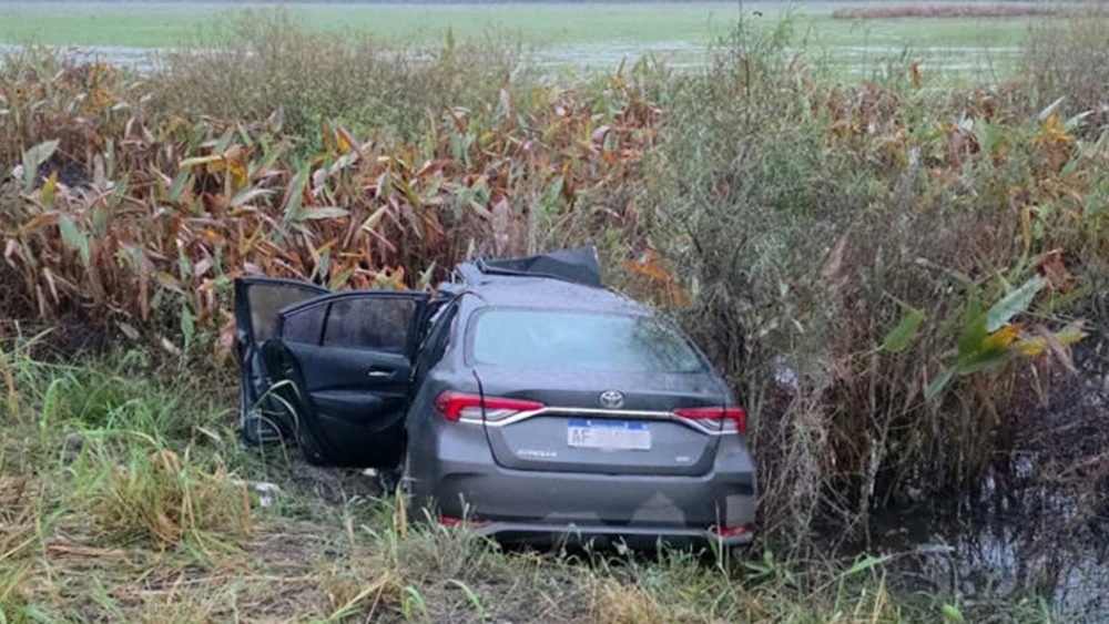 Accidente y hallazgo de 184 millones de pesos que investiga la policía