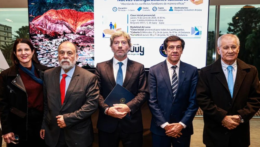 Sadir y Mahiques presentaron el Plan Provincial de Implementación de la Ley de Mediación