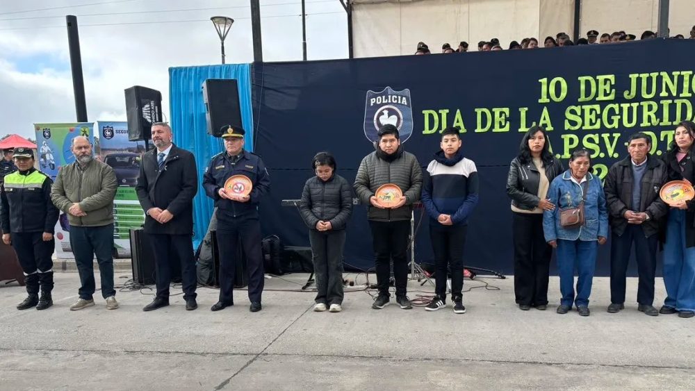 Día Nacional de la Seguridad Vial: reconocen la labor de la Policía Caminera
