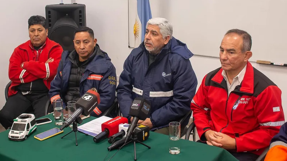 Simulacro de emergencia aeronáutica en el aeropuerto «Horacio Guzmán»