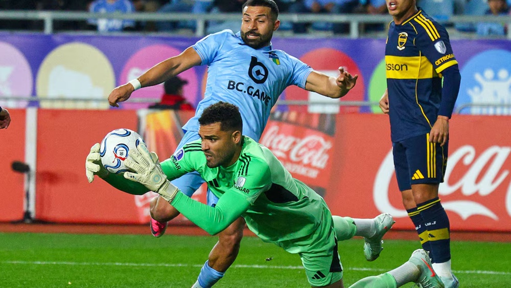 ´Álvaro Montero, arquero de Boca Juniors