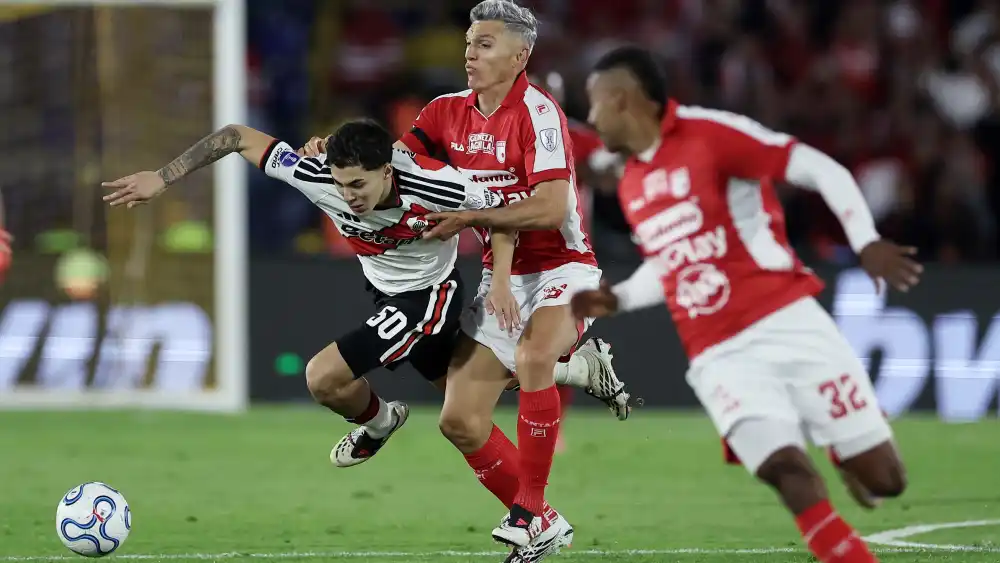 River empató con Santa Fe en Bogotá