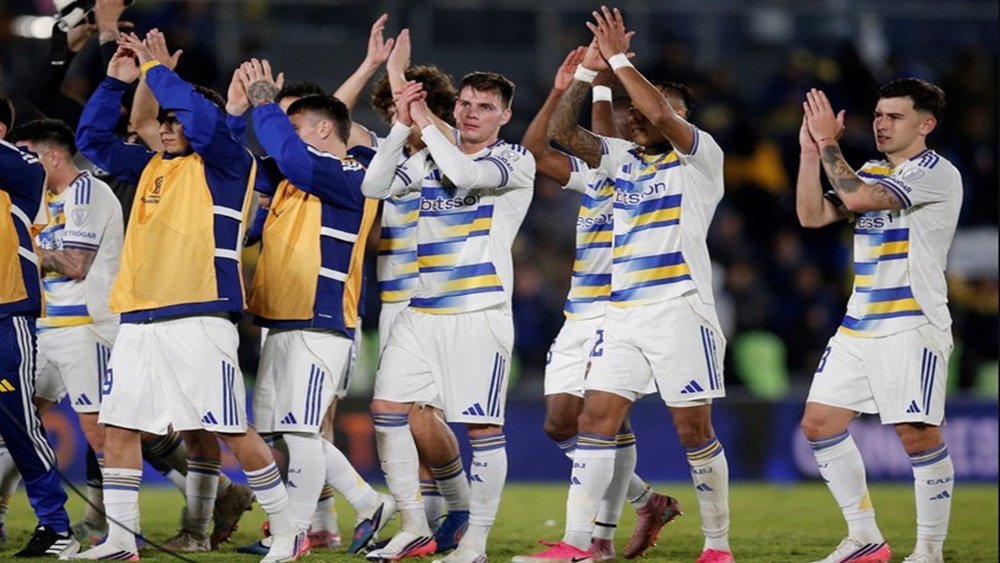 Boca goleó a Recoleta y se metió en los cuartos de final de la Copa Sudamericana