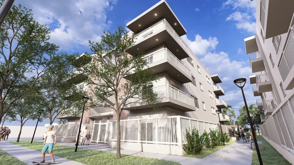 El IVUJ inició la construcción de 20 departamentos para afiliados de UPCN Jujuy en Palpalá