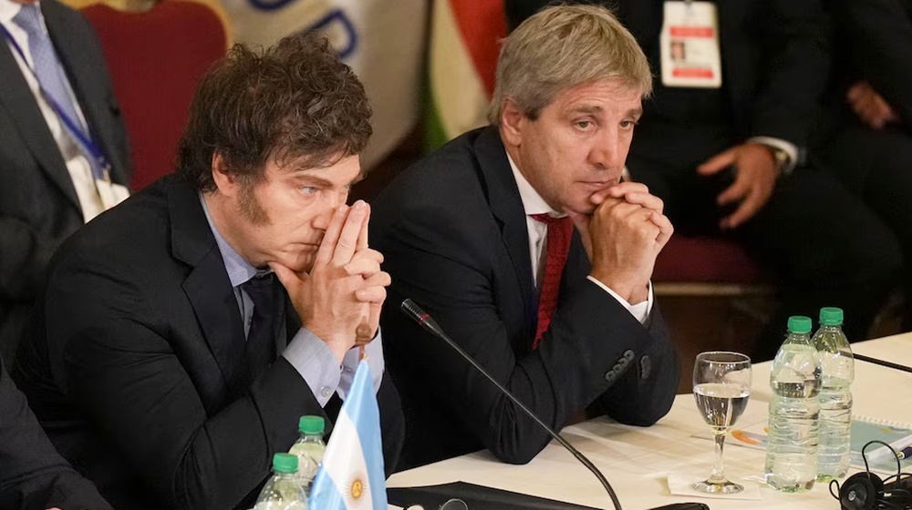 Milei y Caputo