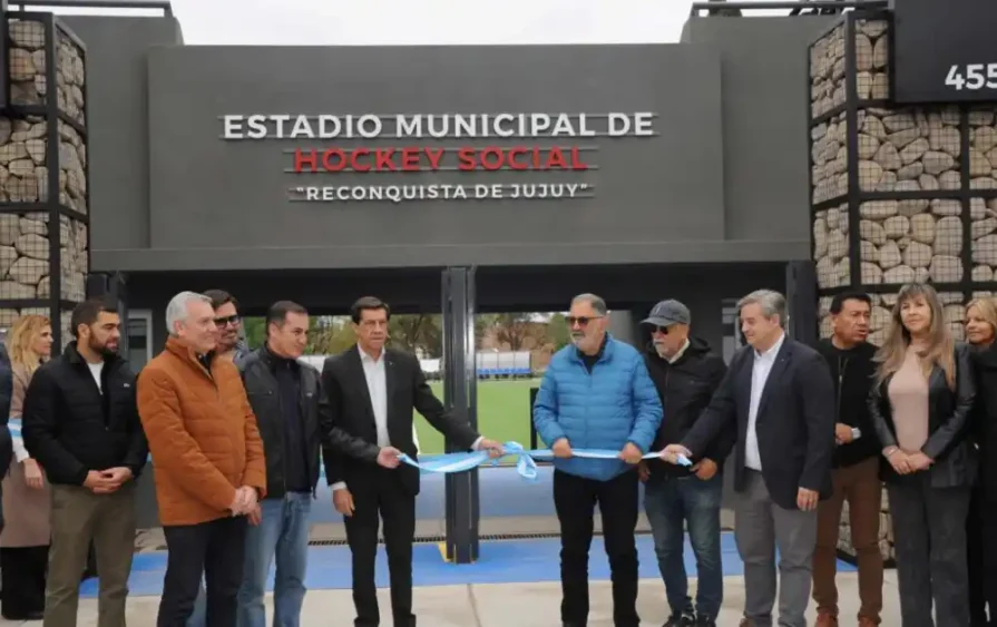Inauguración cancha hockey