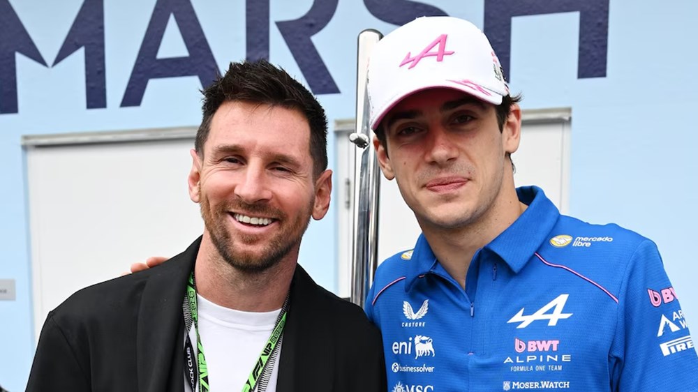 Messi y Colapinto