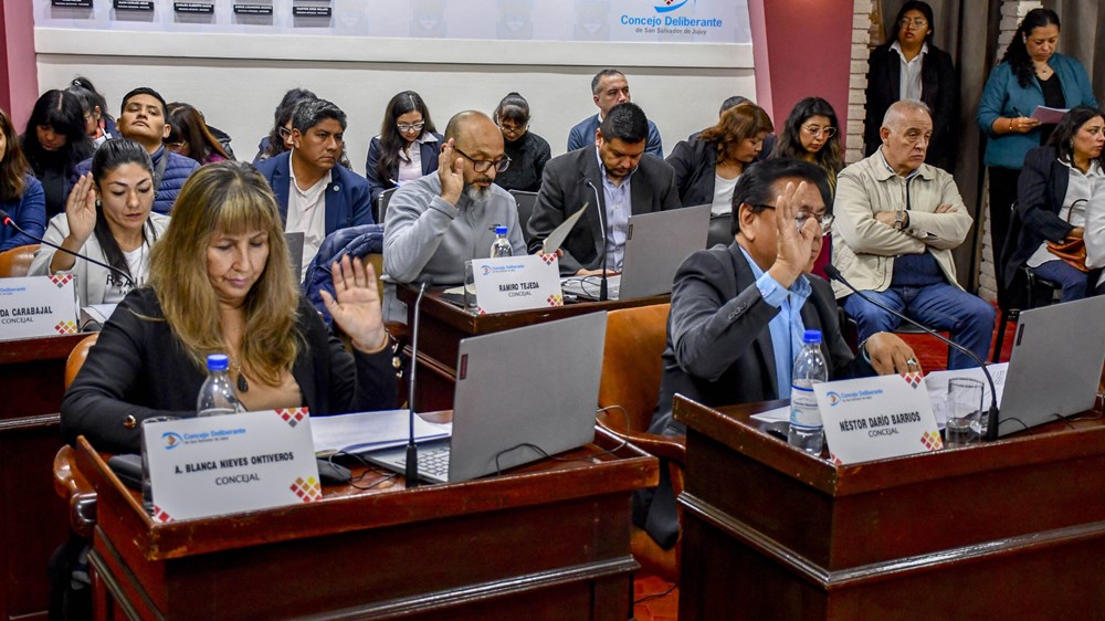 El Concejo Deliberante aprobó un nuevo régimen para impulsar la pavimentación de calles en Jujuy