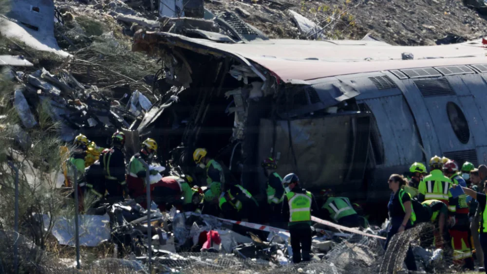 Tragedia ferroviaria en España